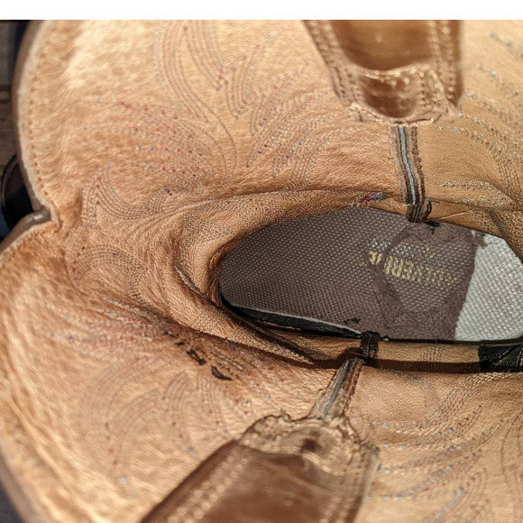 ARIAT Heritage Stockman Western Boot Leather Cowboy Boots Size 9.5D 10002247 - Picture 9 of 11